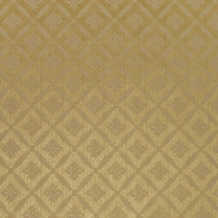 Marlborough Damask Diamond Pale Gold