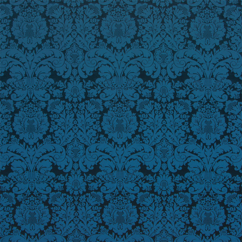Georgian damask curtain fabric
