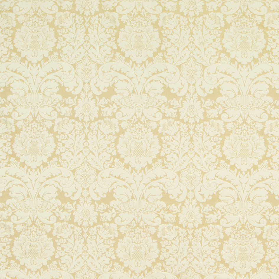 Georgian damask curtain fabric