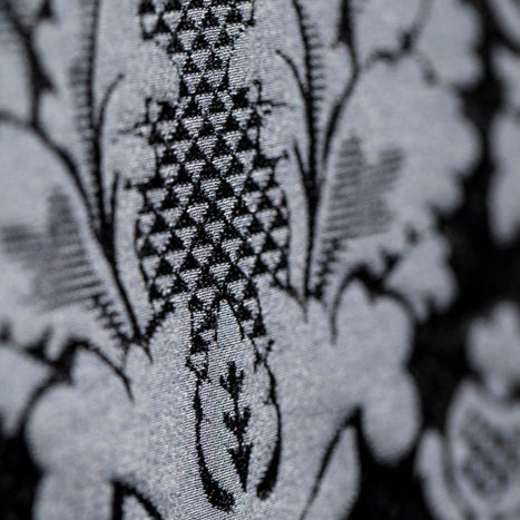 Georgiana Blemheim Damask Noir