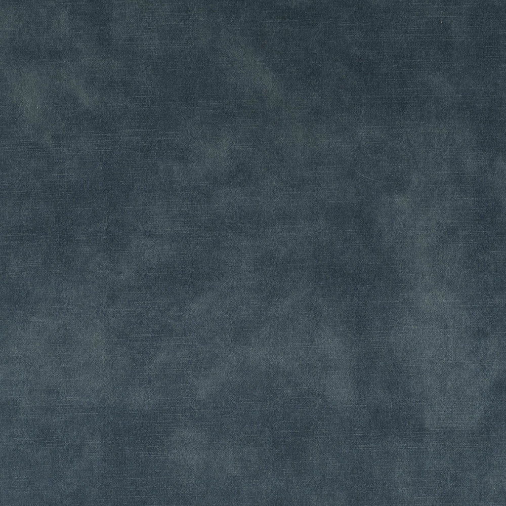 plain  blue Plain curtain and upholstery fabric - Amore Matt Velvet Ocean