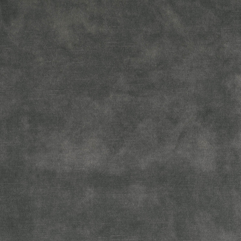 plain  grey Plain curtain and upholstery fabric - Amore Matt Velvet Thunder