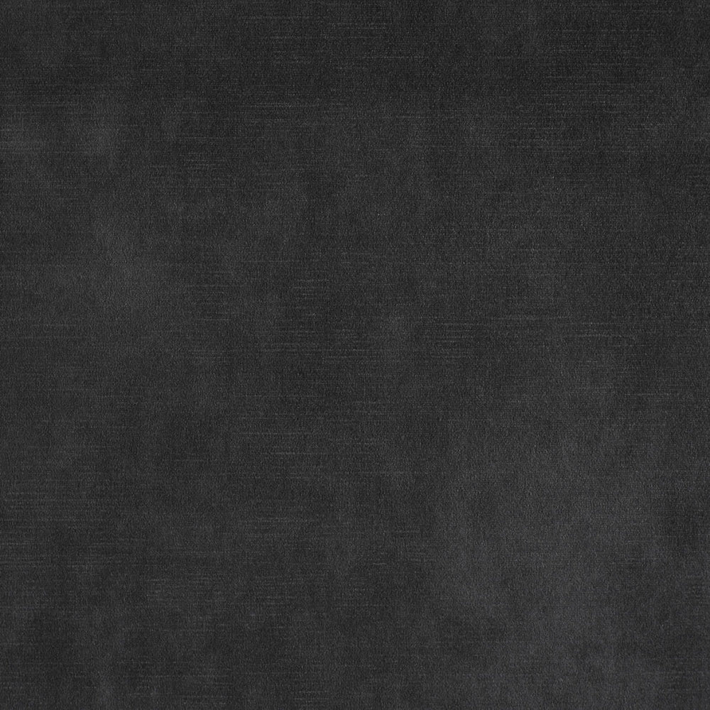 plain  grey Plain curtain and upholstery fabric - Amore Matt Velvet Midnight