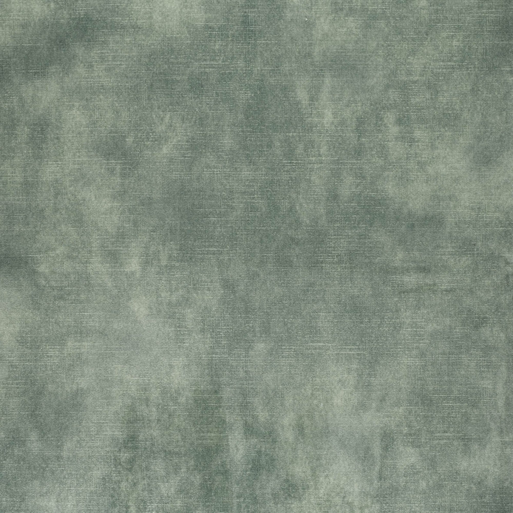 plain  green Plain curtain and upholstery fabric - Amore Matt Velvet Seaglass