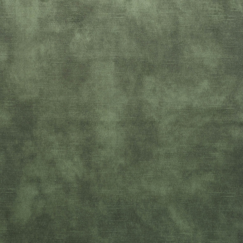 plain  green Plain curtain and upholstery fabric - Amore Matt Velvet Juniper