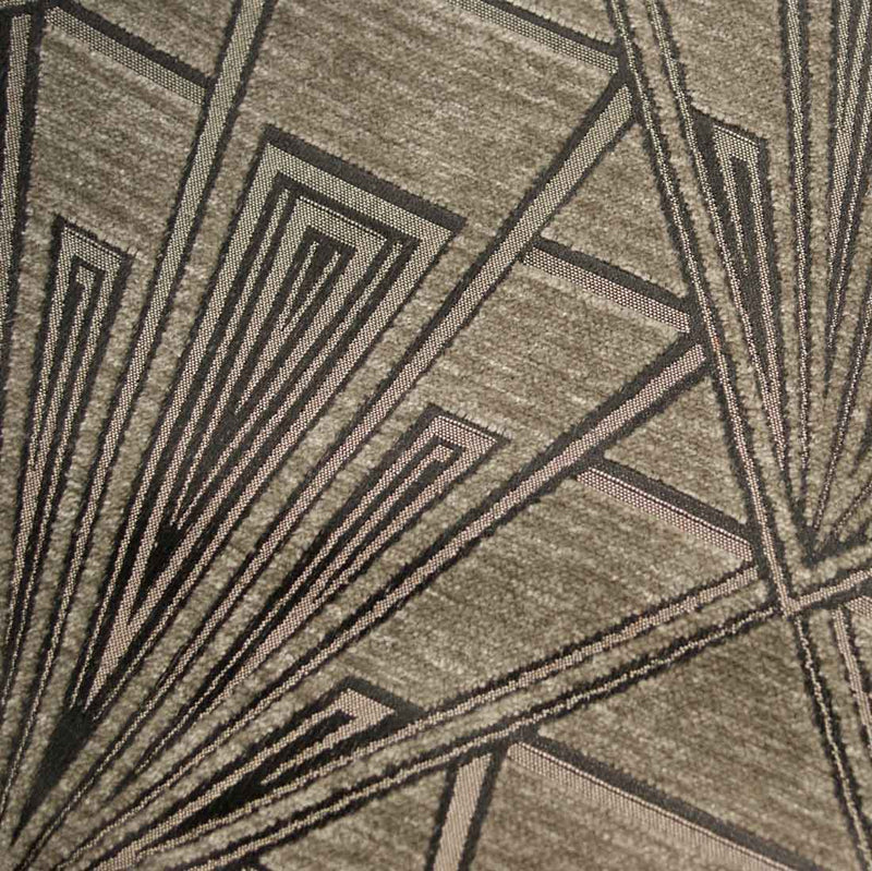 Deco Eclectic Geometric Chenille Loos