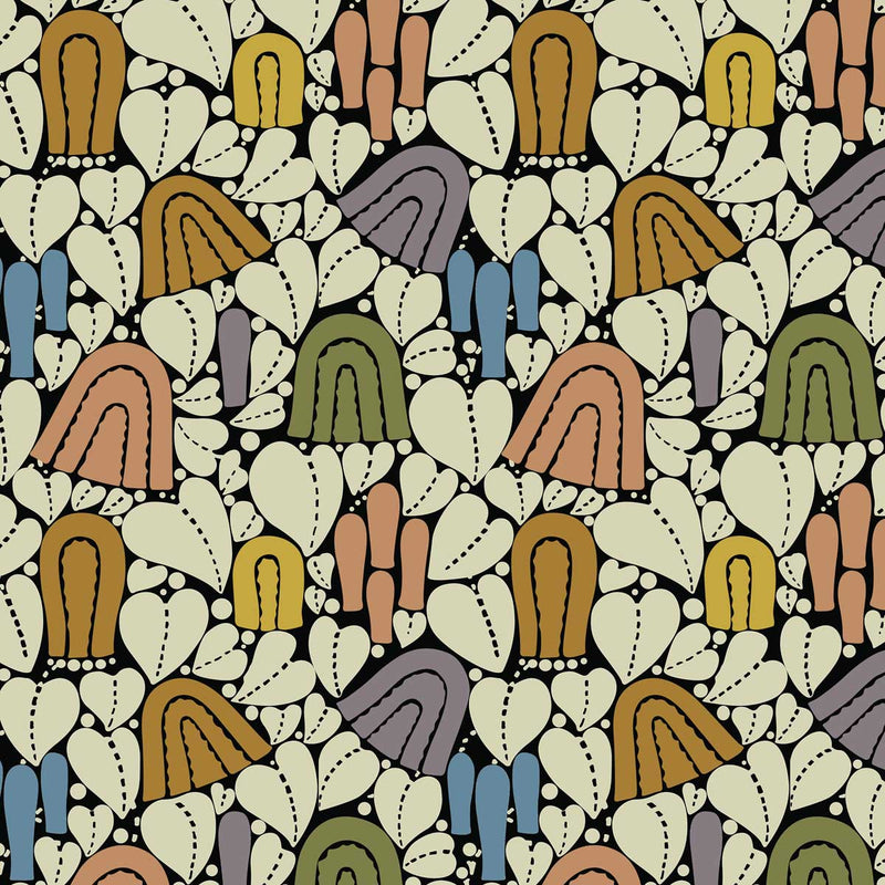 art deco textile design - wasserorgel