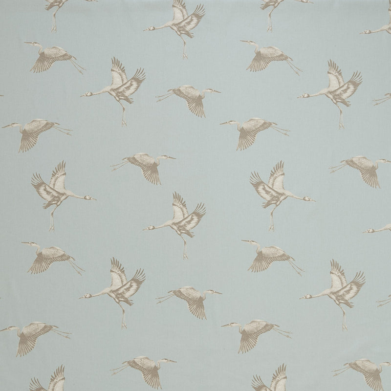 japanese crane fabric
