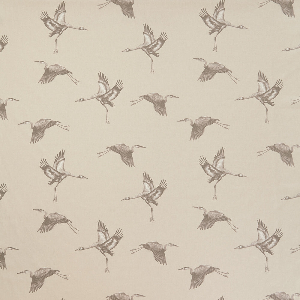 japanese crane fabric