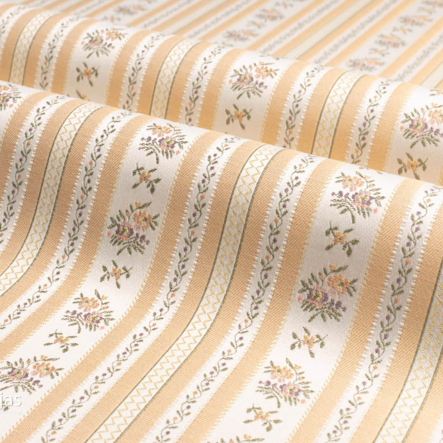 Georgiana Blythe Floral Stripe Gold