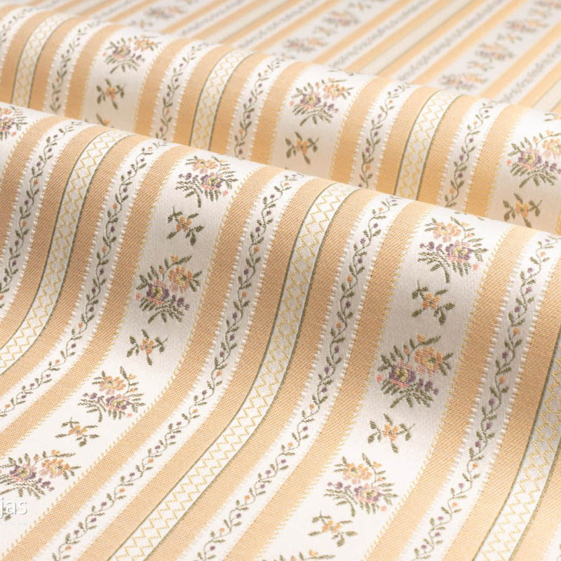 Georgiana Blythe Floral Stripe Gold