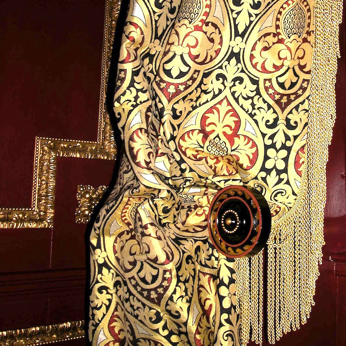 Silk versace fabric,  UK