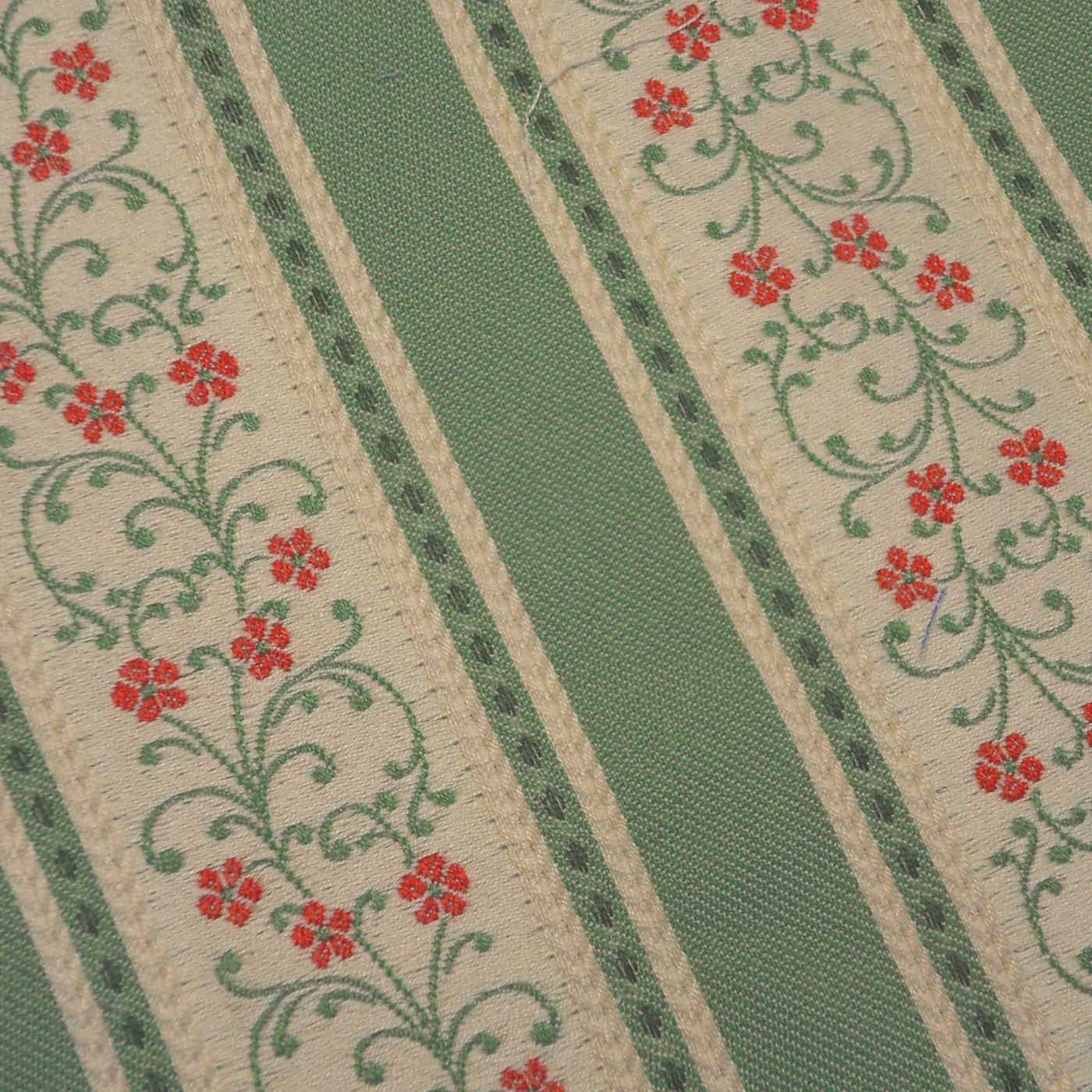 Free authentic Worldwide Delivery Furnishing Fabric New Green Colour Chenille Texture Upholstery Curtain Fabric Rose Floral Pattern